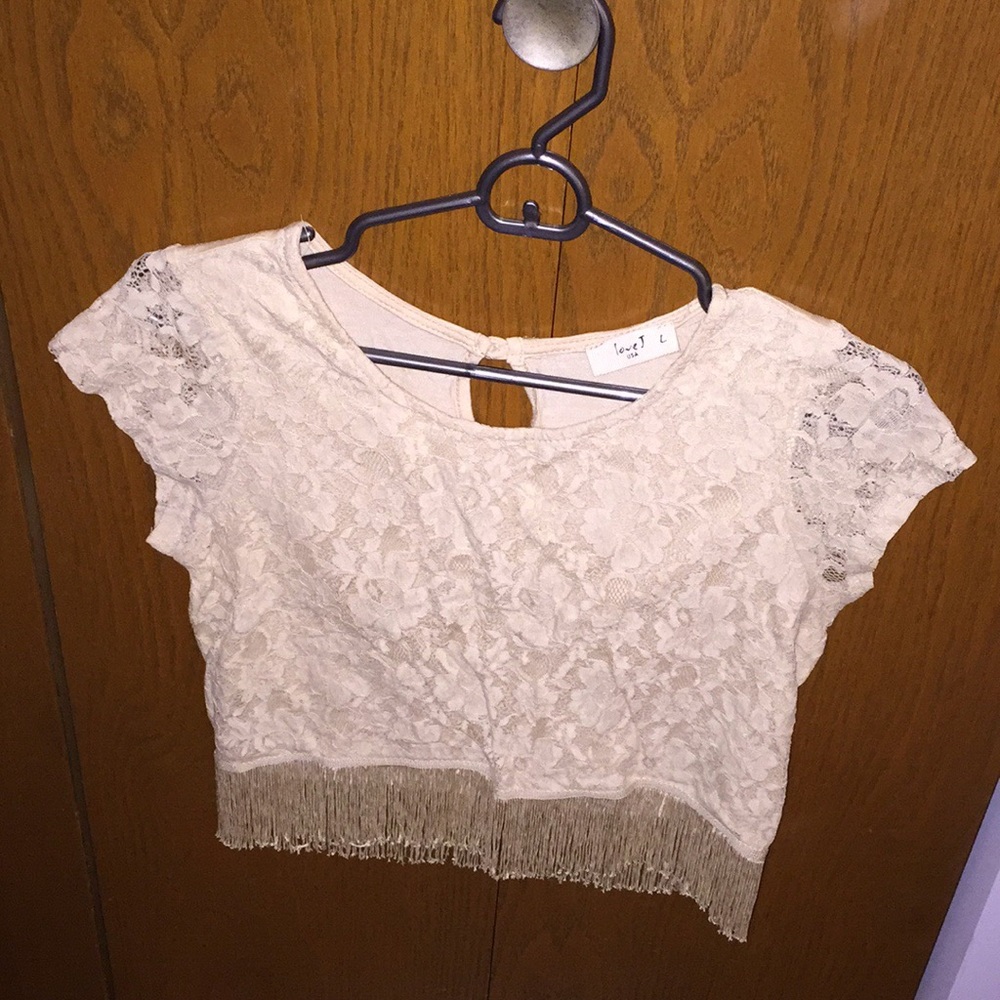 Lace top Size Large